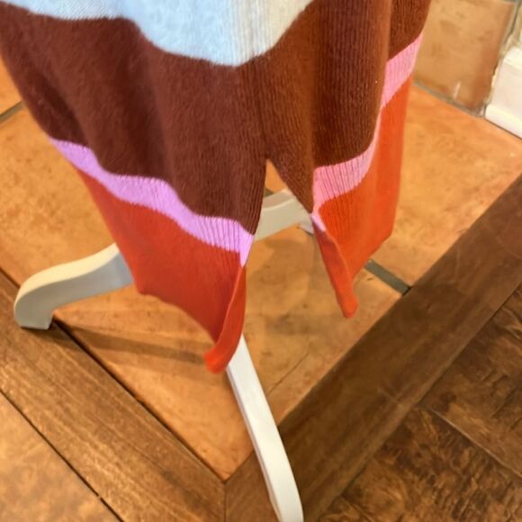 Charter Club Cashmere Striped Multicolor Midi Dress, size S - Picture 9 of 12